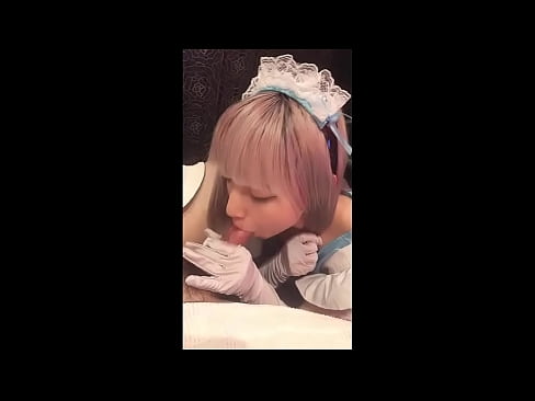 ❤️ Idole japonaise [mayuka], costume de soubrette, partie 1, pipe et branlette avec lotion ❤️ Fuck vidéo at us ❌❤